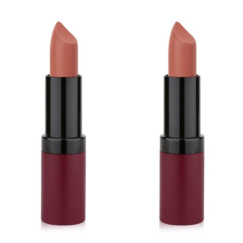 Golden Rose Помада для губ, Velvet Matte,тон 27 Бежевый, 4,2 г, 2 шт #1