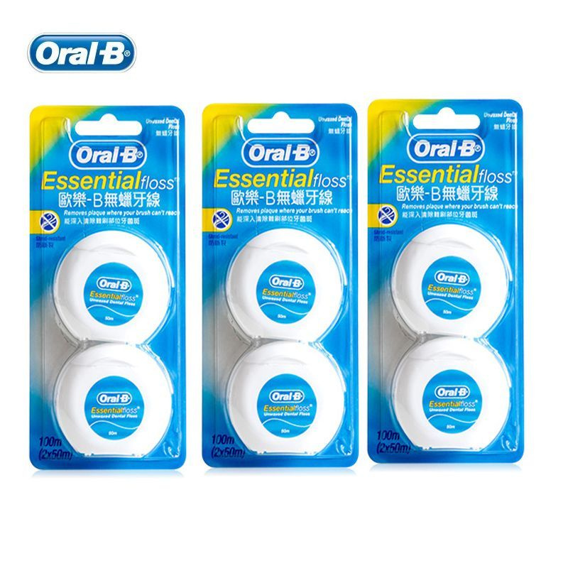 Зубная нить с мятой Oral-B Essential Floss для полости рта 50м,6шт #1