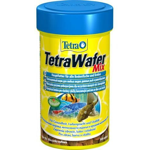 Корм Tetra WaferMix чипсы для всех донных рыб, 100 мл #1