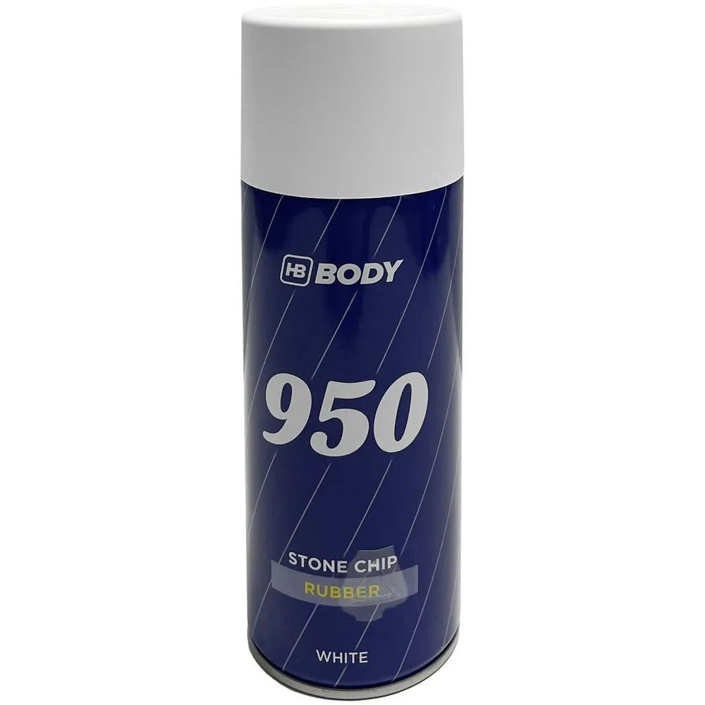 Антигравий HB BODY 950 STONE CHIP SPRAY, белый, аэрозоль, 400мл #1