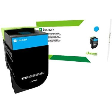 Картридж Lexmark 80C8SCE Cyan #1