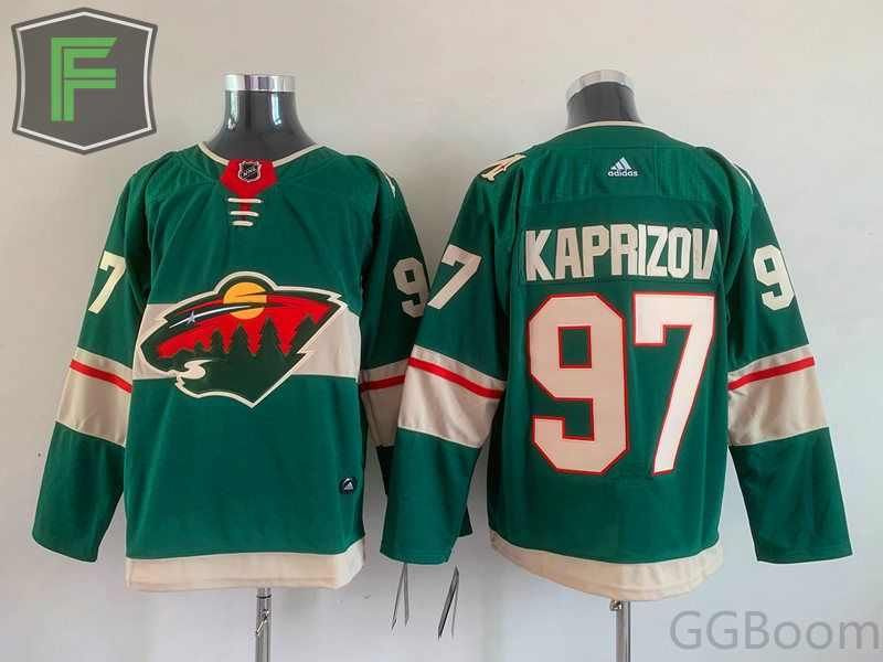 NHL джерси хоккейная Миннесота Уайлд Minnesota Wild Jersey Kirill Kaprizov 97 Кирилл Капризов GGBoom #1