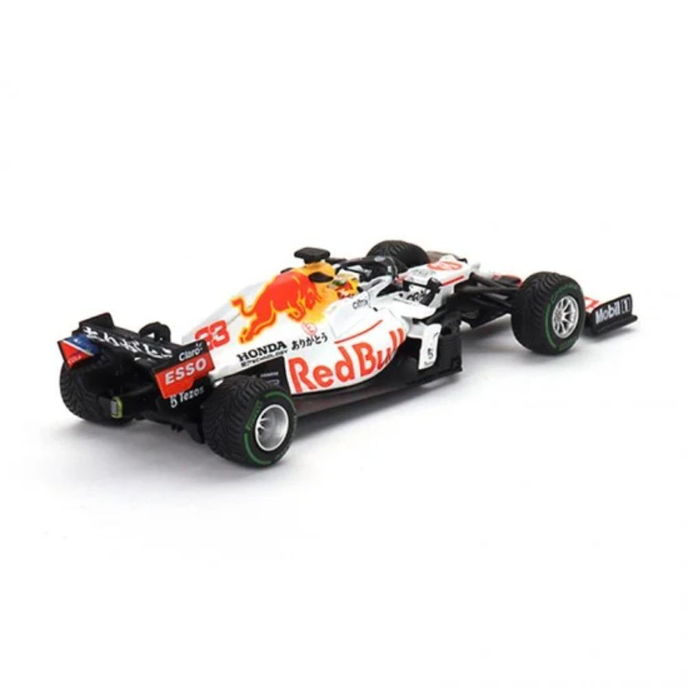 Машинка MINI GT 1/64 Red Bull RB16B #33 Max Verstappen 2021 Turkish Grand Prix 2nd Place Diecast Scale #1