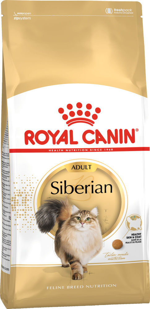 Корм для кошек сухой Royal Canin / Роял Канин Siberian Adult для взрослых животных сибирской породы, #1