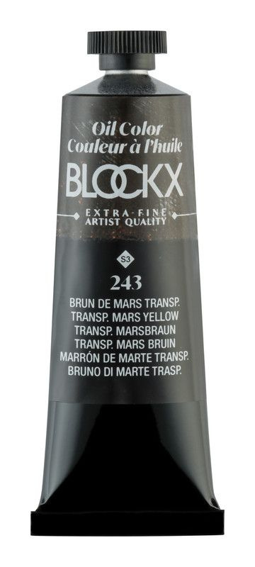 Краска масляная Blockx, Марс коричневый / Transparent Mars Brown 35мл #1