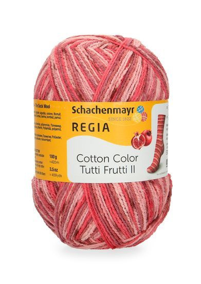 пряжа Schachenmayr Regia Cotton Tutti Frutti Color, 02422 #1