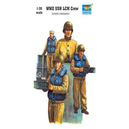 Фигурки американские моряки WW2 USN LCM Crew #1