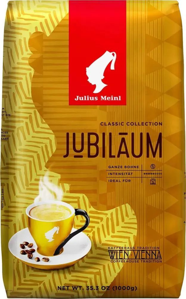 Натуральный зерновой кофе JULIUS MEINL Vienna Юбилейный, 1000 г #1