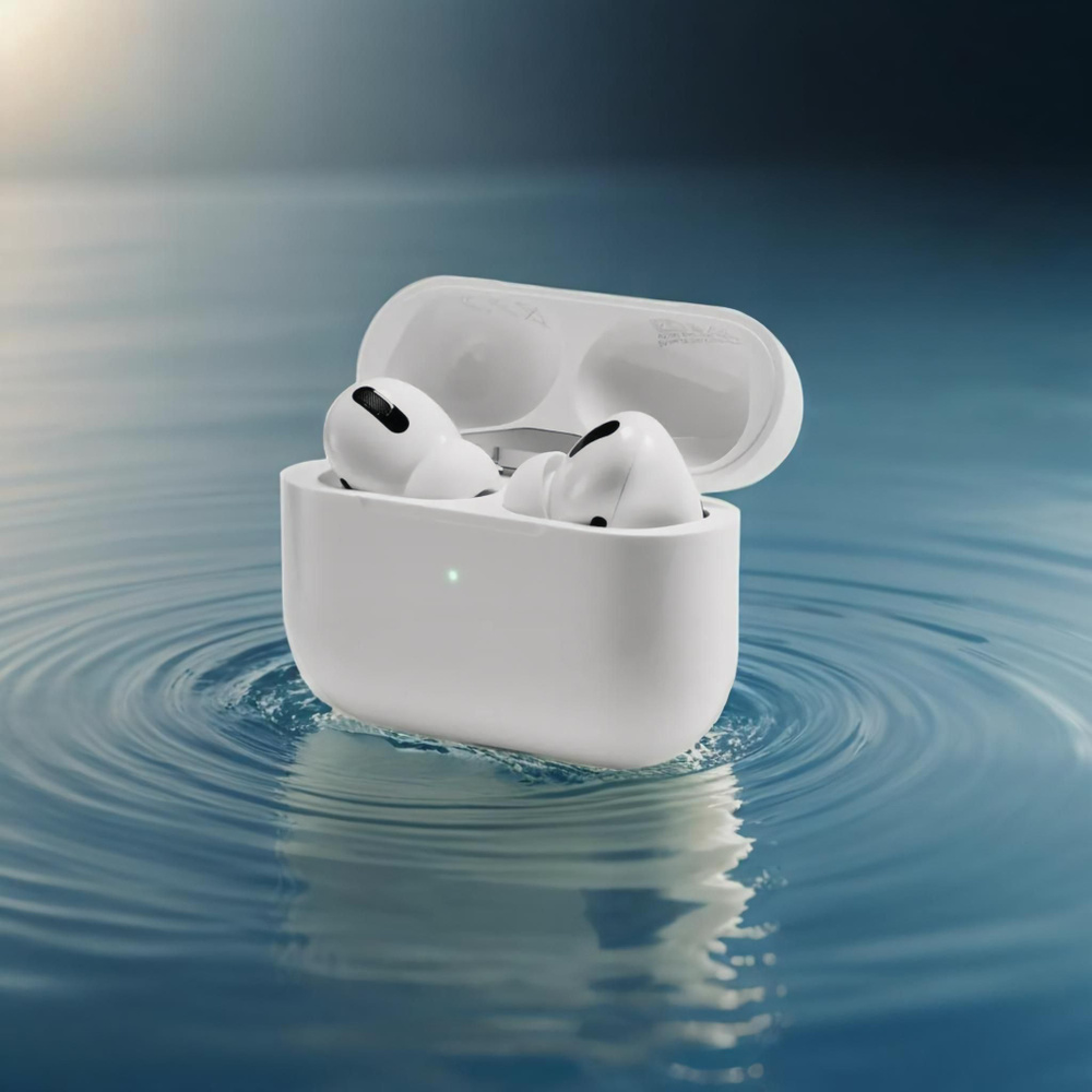 Наушники беспроводные с микрофоном Apple AirPods 2, Bluetooth, Lightning, белый  #1