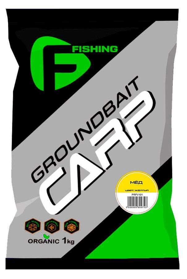 F-FISHING Прикормка для рыбы CARP, 1кг, Мед #1