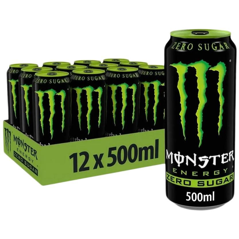 Monster Ultra, Напиток энергетический Monster Energy Классика (Без сахара), 12 шт х 0.5 л.  #1