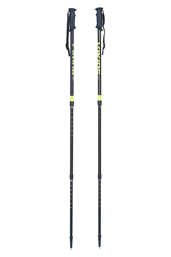 Палки Треккинговые Viking Stig Black/Yellow (См:115-145) #1