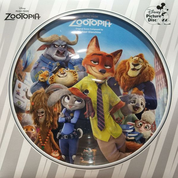 Виниловая пластинка Michael Giacchino - Music From Zootopia Vinyl, LP, Picture Disc, Stereo  #1