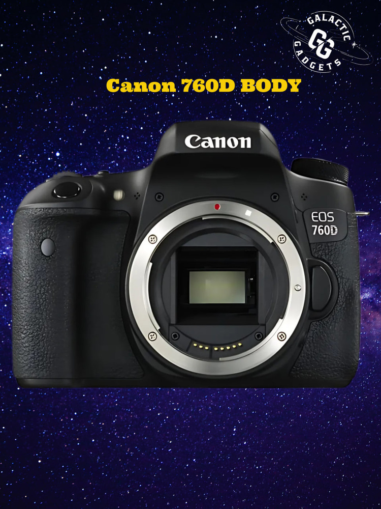 Canon Компактный фотоаппарат Canon 760D BODY, черный #1