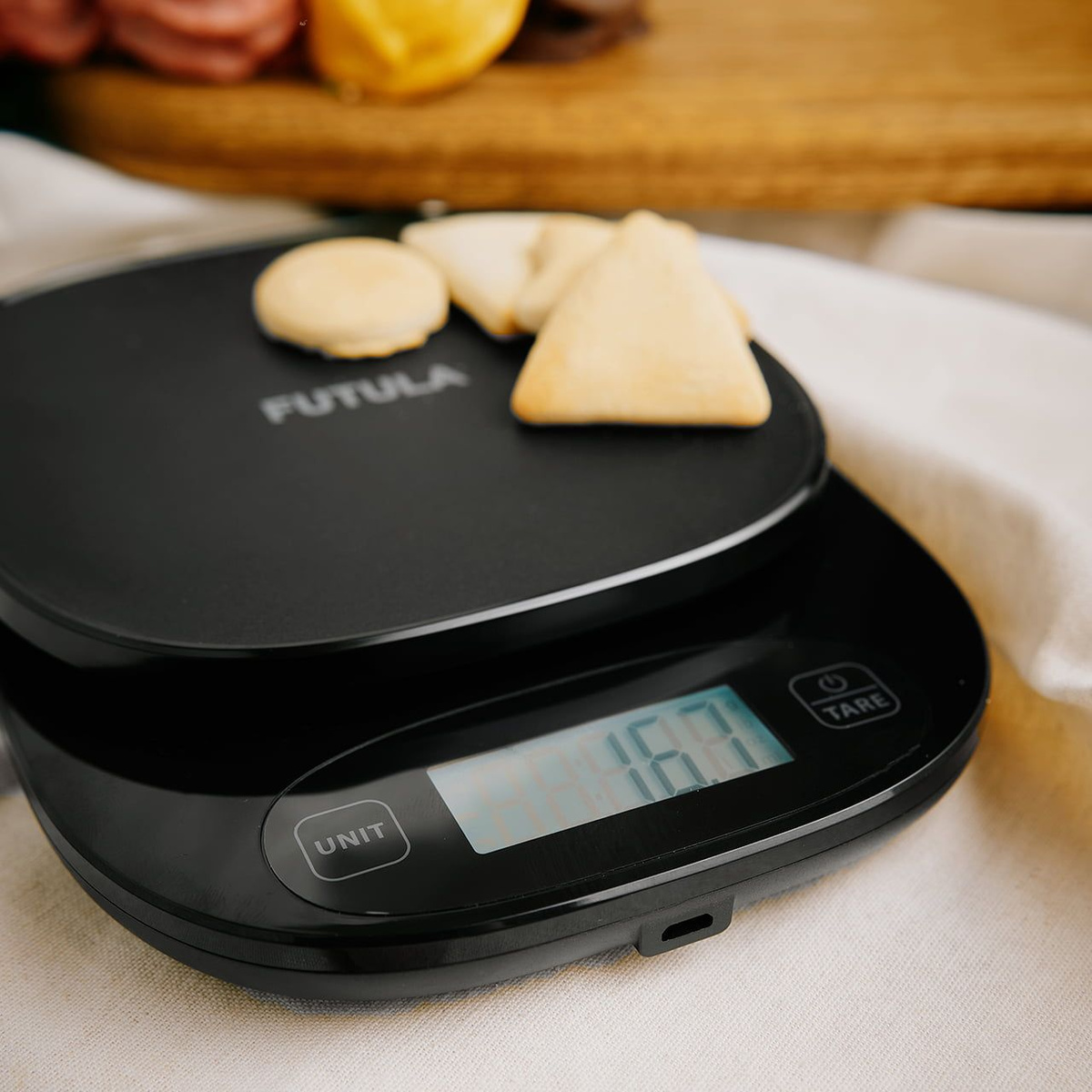 Futula Kitchen Scale 4 способны измерять вес до 5 килограммов с точностью до 0,1 грамма