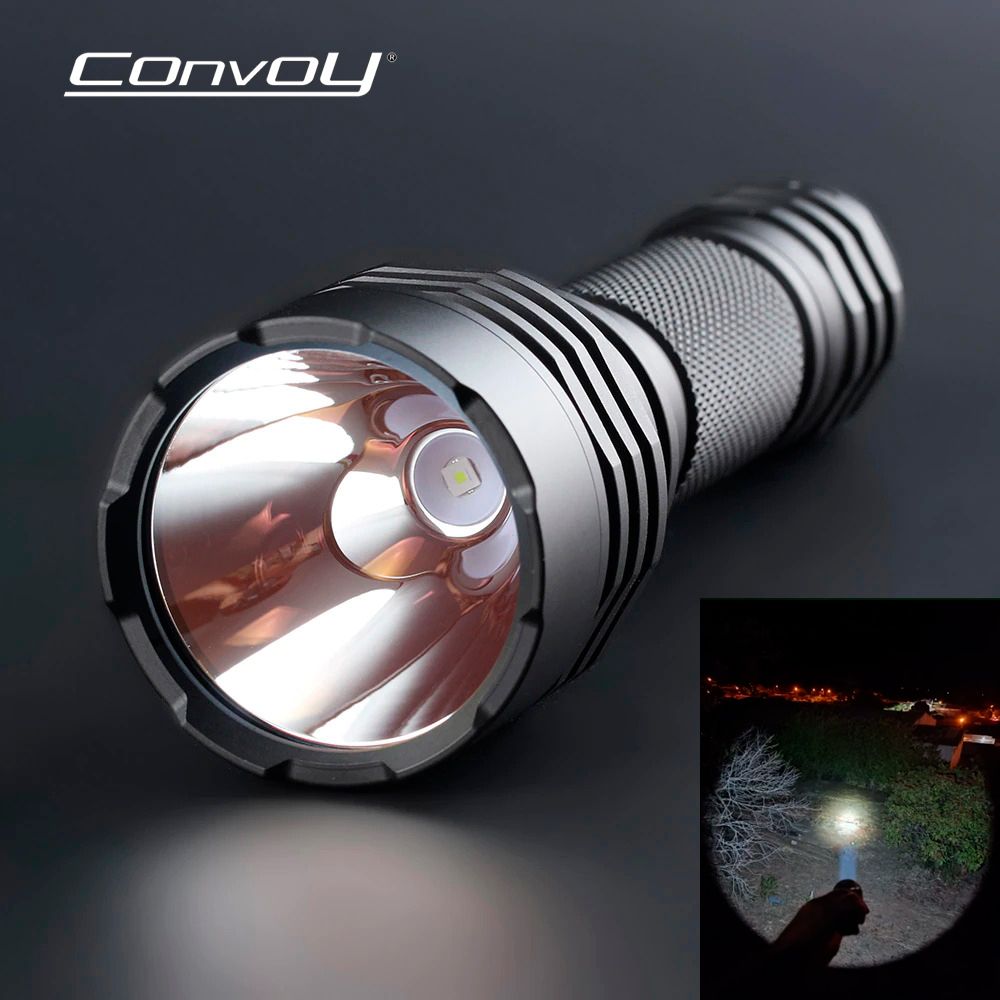 ФонарьConvoyC8+OSRAM1150-Люмен,750метров,6500K