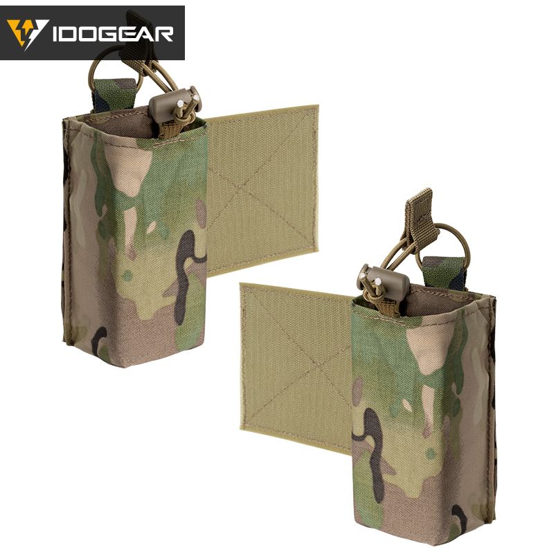 ТактическийподсумокподрациюIDOGEAR5,56MagazineЧехолMolleРадиоWalkieTalkiesHolsterдержательсумкадлягрудибуровойжилет3317-D