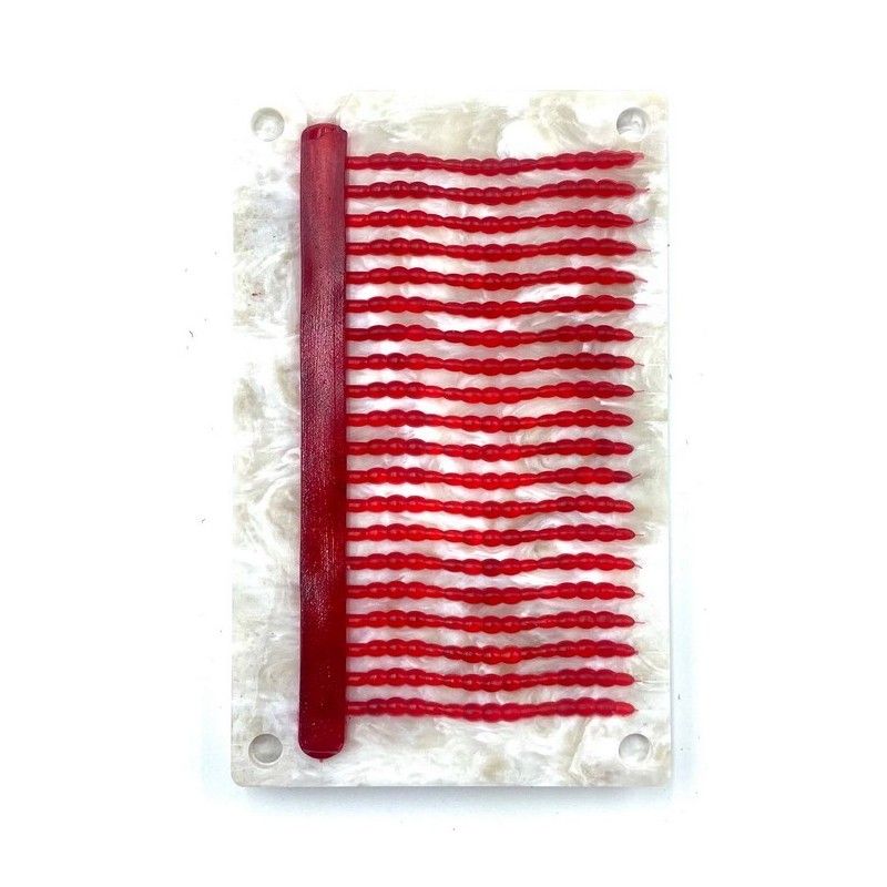 ФормадлялитьяприманокМотыль50mm,20мест,камень