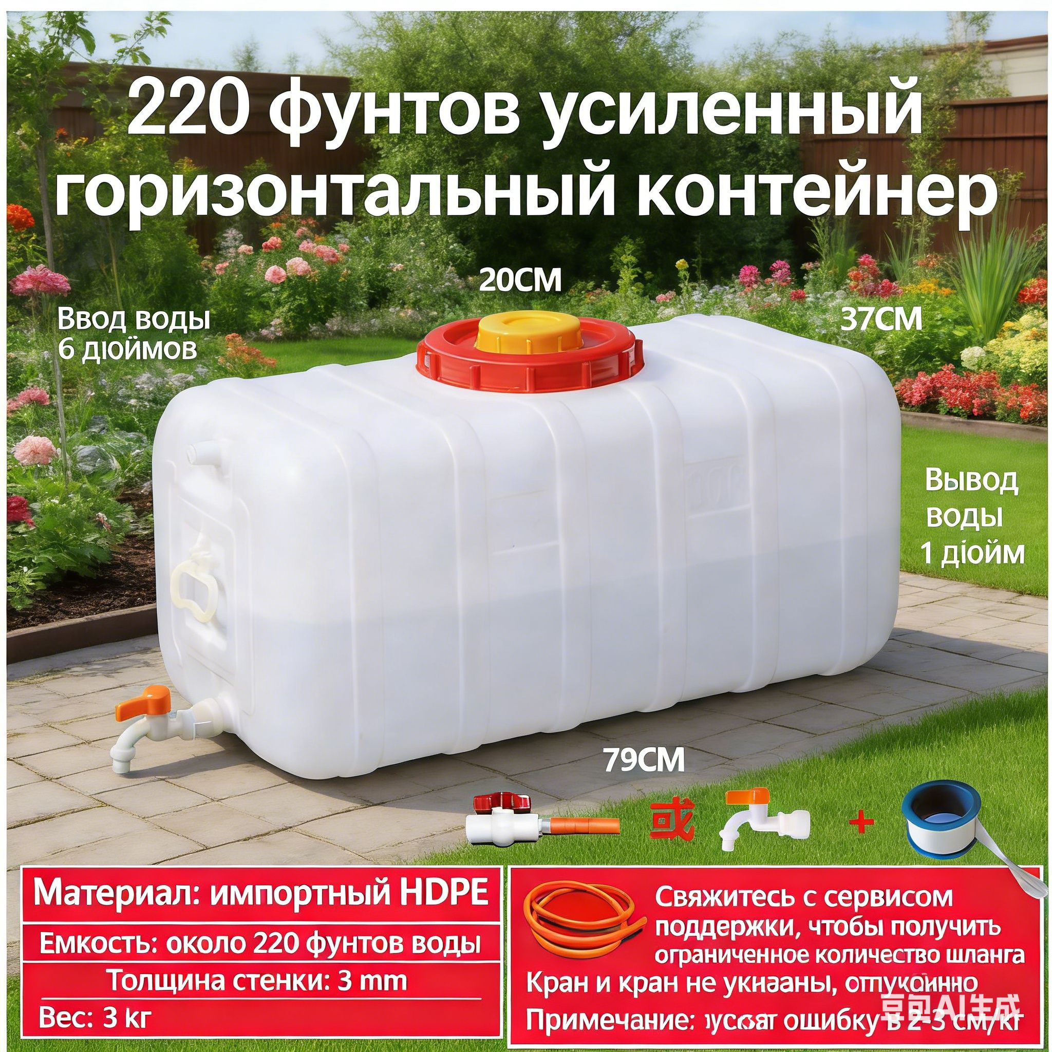 БочкасадоваяПолиэтилен