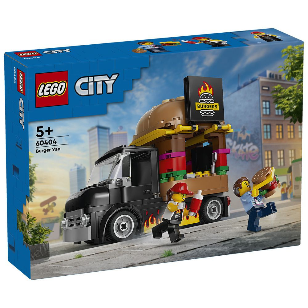 Конструктор LEGO City 60404 Грузовик-бургер #1