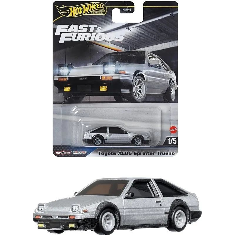 Машинка Hot Wheels коллекционная 2024 HNW46 Fast & Furious TOYOTA AE86 SPRINTER TRUENO  #1