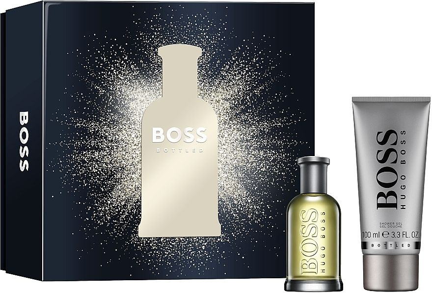 Hugo Boss Boss Bottled Gift Set мужская туалетная вода 50 ml + гель для душа 100 ml  #1