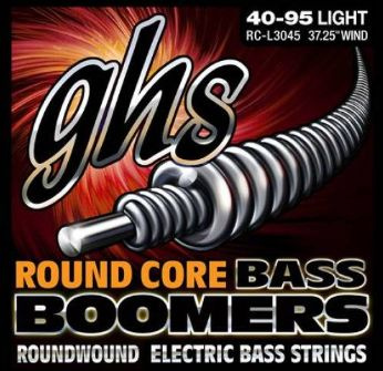 Струны для бас гитары GHS ROUND CORE BASS BOOMERS 4 струны для мензуры 37,25  #1