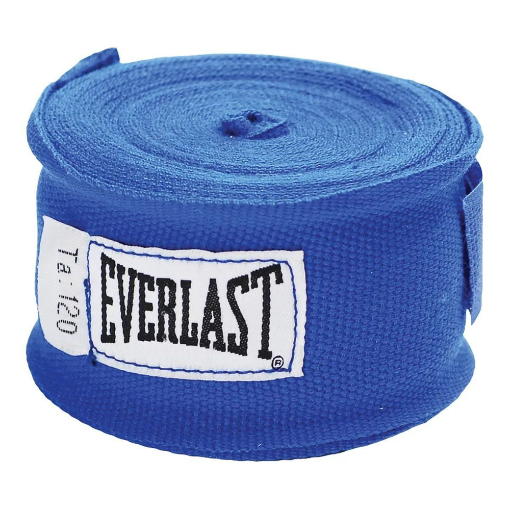 Бинты Everlast HAND WRAPS 3 m эластичные синие #1