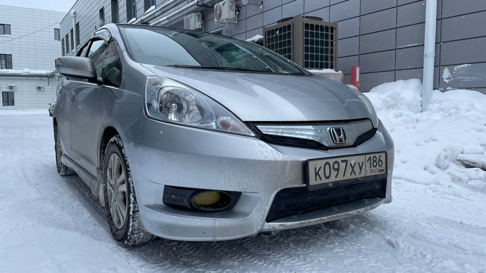 Утеплитель радиатора и бампера для Honda Fit Shuttle ХОНДА ФИТ ШАТЛ (2011 -2013)  #1