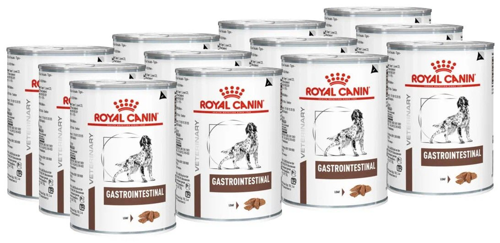 Консервы Royal Canin Gastrointestinal для собак с заболеваниями желудочно-кишечного тракта (12 шт)  #1