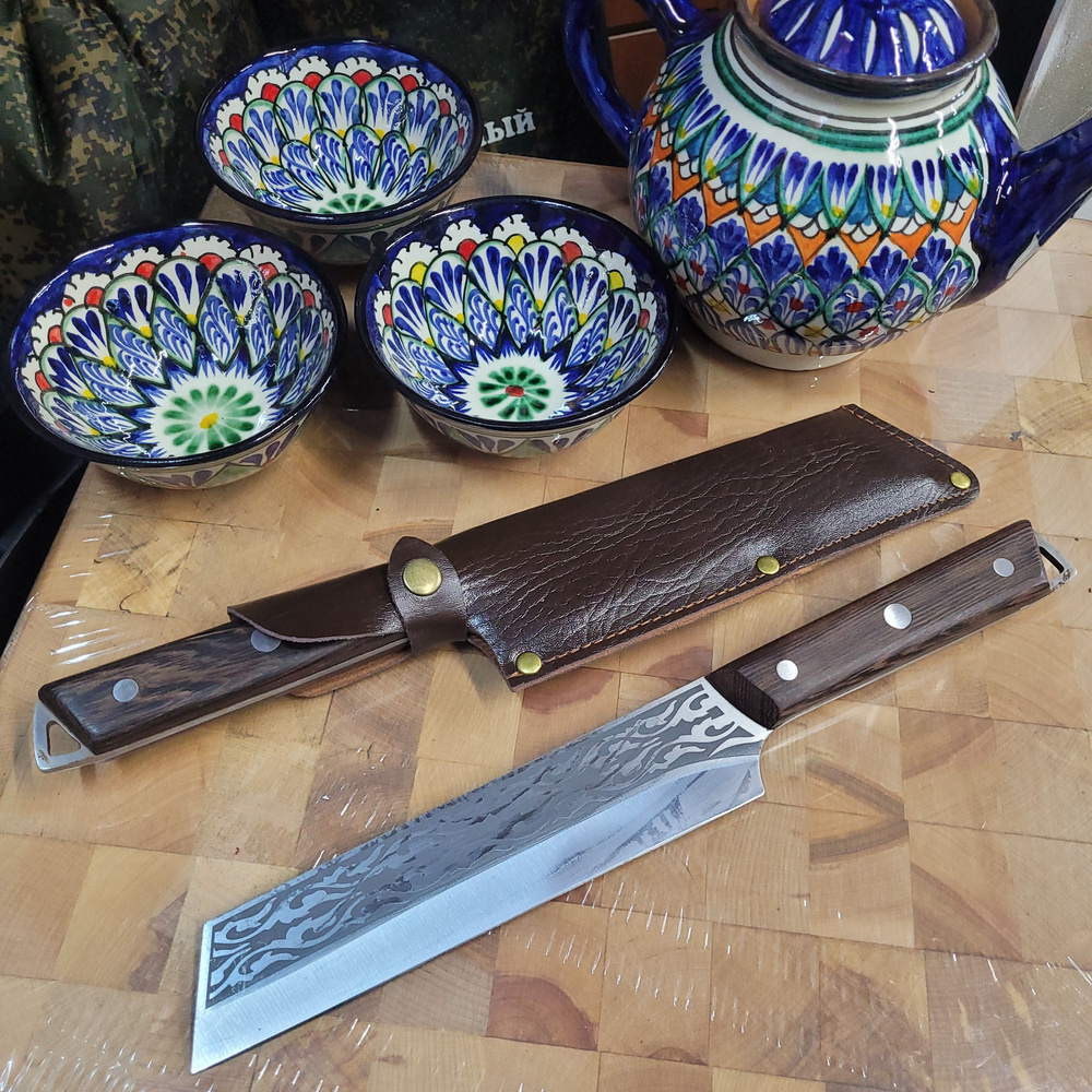 Кухонный нож, длина лезвия 13 см #1