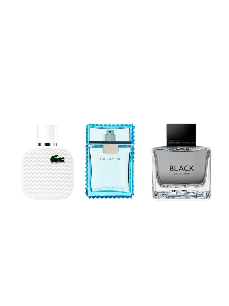 Черных парфюм L.12.12 Blanc, Man Eau Fraiche, Black Seduction Туалетная вода 10 мл  #1