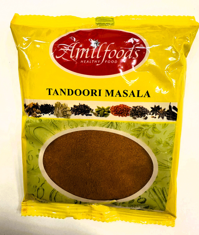 Смесь индийских пряностей ТАНДУРИ МАСАЛА острая (tandoori masala) Amil foods 100г  #1