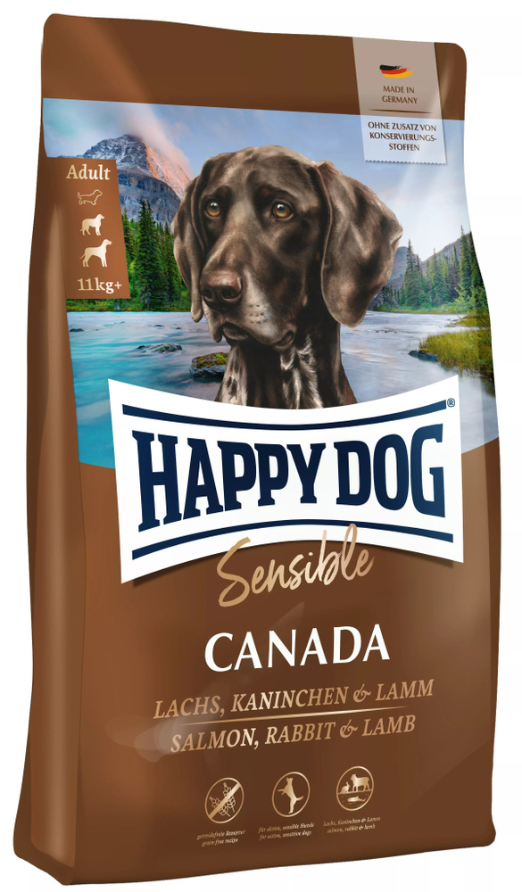 Happy Dog Sensible Canada для взрослых собак всех пород (11 кг.) #1