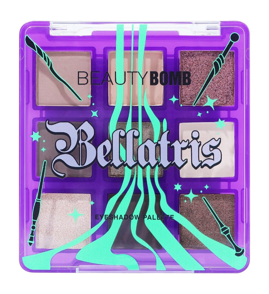 BEAUTY BOMB Палетка теней Bellatris, 7 г #1