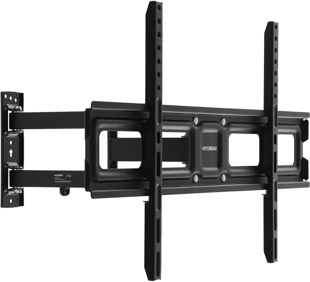 Кронштейн для телевизора Hyundai GL-N4 черный 32"-75" макс.40кг настенный поворотно-выдвижной и накл #1