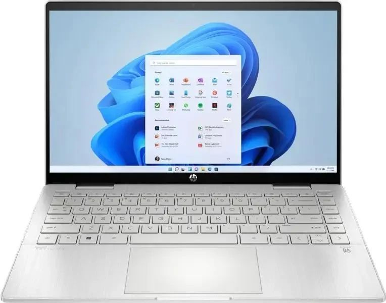 HP Pavilion x360 14-ek1015ci Free DOS silver (84J78EA) Ноутбук 15.6", Intel Core i7-1355U, RAM 16 ГБ, #1