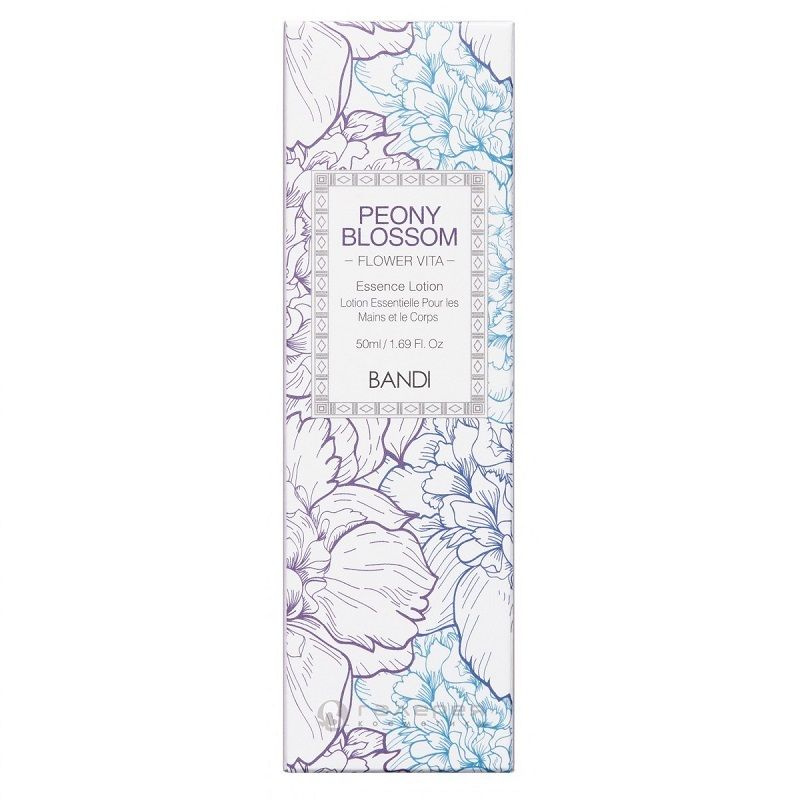 Bandi Flower Vita Essence Lotion Peony Blossom, Лосьон для рук и тела Пион Peony Blossom 50 мл  #1