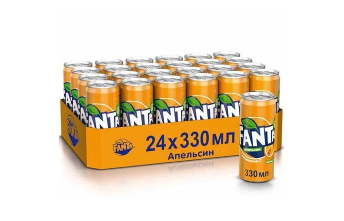 Газированный напиток Fanta 0.33л х 24шт #1