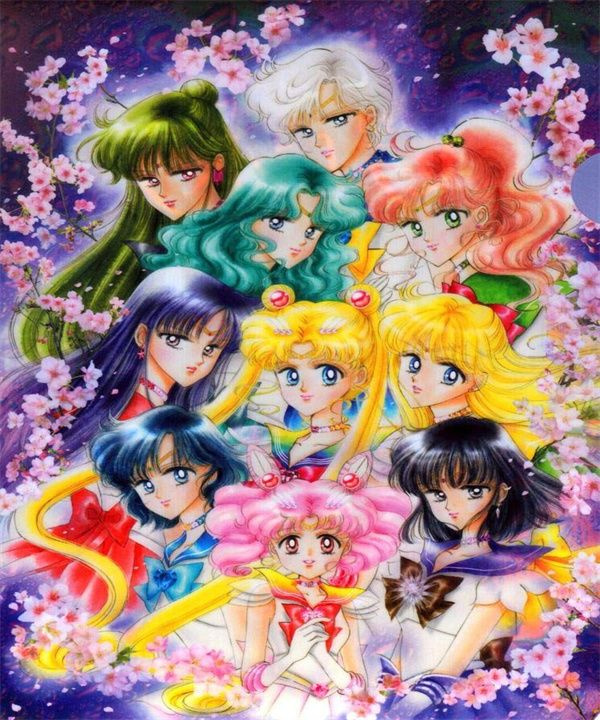 Алмазная мозаика Вышивка Живопись Картина стразами "Sailor Moon Сэйлор Мун" 40х50 см  #1