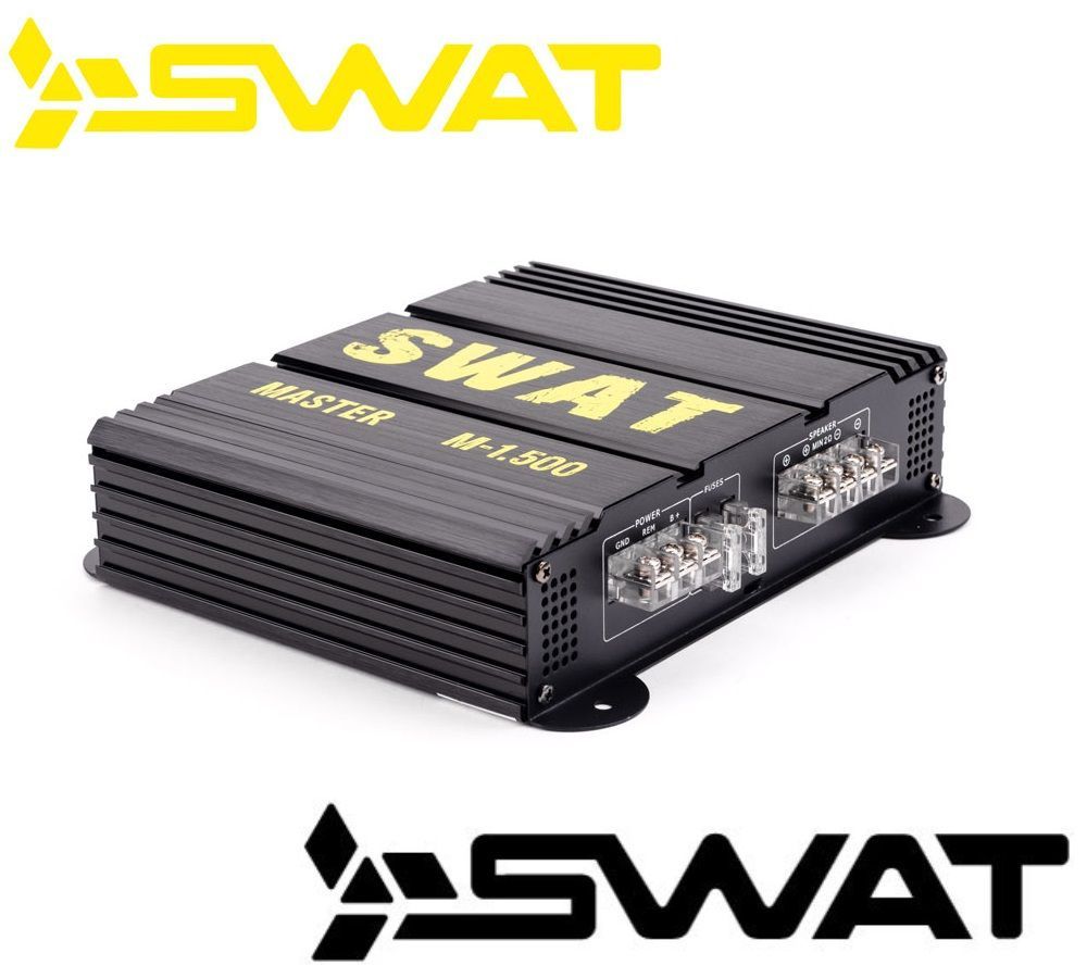 Автомобильный усилитель звука Swat M-1.500 #1