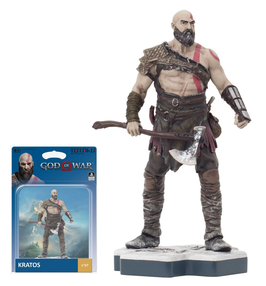 Фигурка Бог Войны Кратос / God of War Kratos TOTAKU (10см, тех. упак) #1