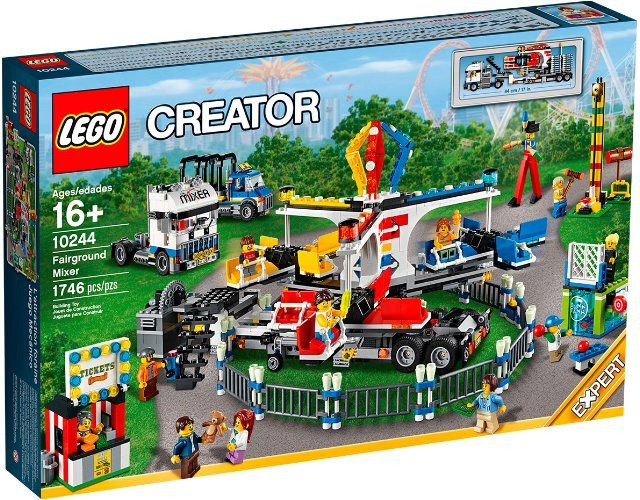 Конструктор LEGO Creator 10244 Передвижной парк аттракционов #1