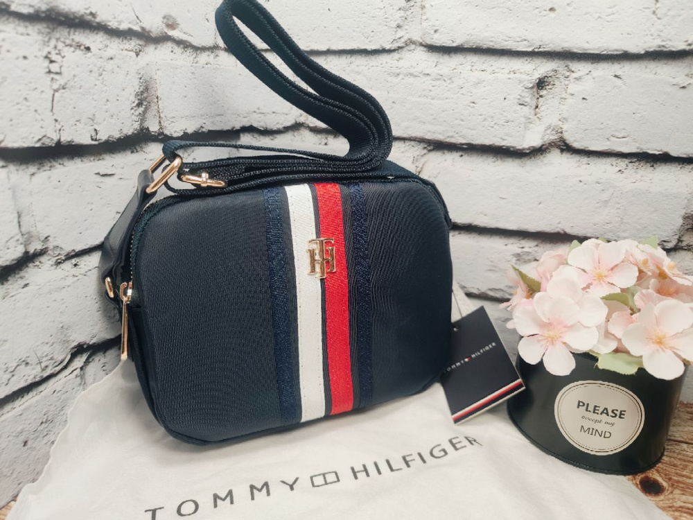 Сумка женская Tommy Hilfiger синяя #1