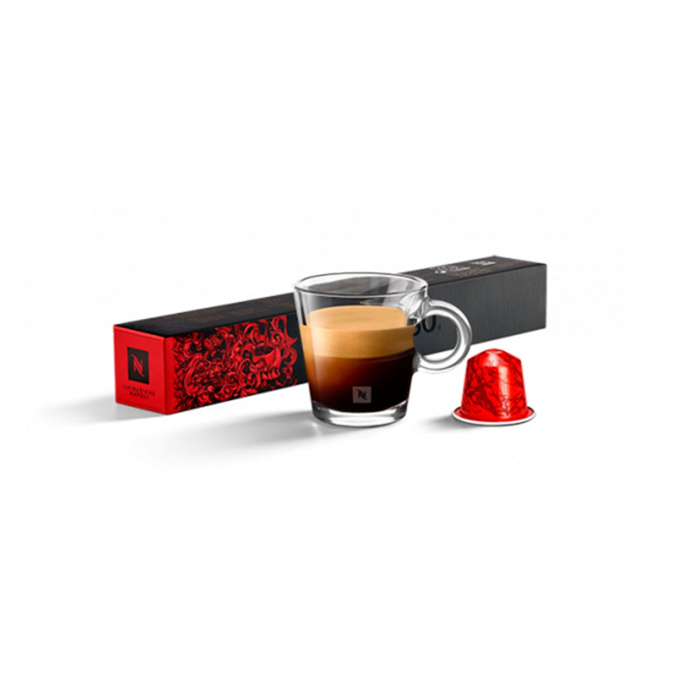 Кофе в капсулах Nespresso Napoli - Крепкий с горчинкой - 5 уп. по 10 капсул  #1