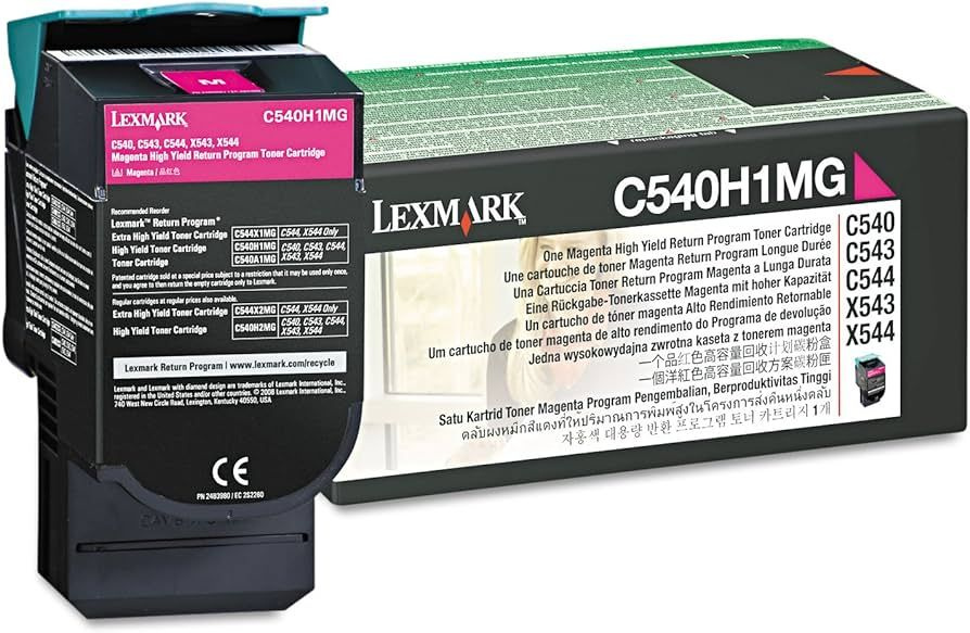 Lexmark Картридж, оригинал, Пурпурный (magenta), 1 шт #1