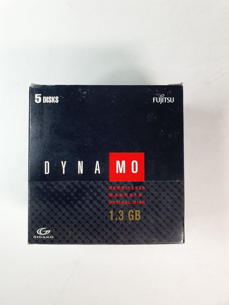 Диск магнитооптический, перезаписываемый / Fujitsu Dynamo 1.3GB / 5 DISKS Pack (упаковка из 5 штук)  #1