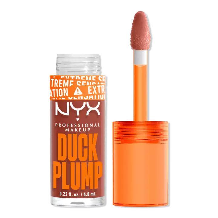 Nyx Professional Makeup - Volumizing Lip Gloss Duck Plump - 05: Brown of Applause, блеск для губ gloss #1