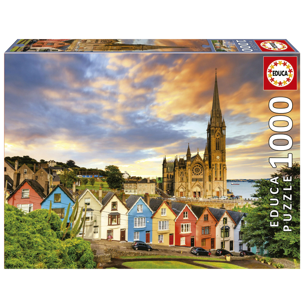 Пазлы для взрослых 1000 элементов Кафедральный собор Кобха, Ирландия  #1