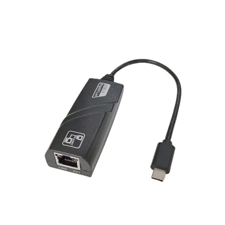 Type-C Hub Lan Adapter/ Сетевая карта Type-C/ Ethernet адаптер сетевой/ RJ45 переходник LAN Интернет #1